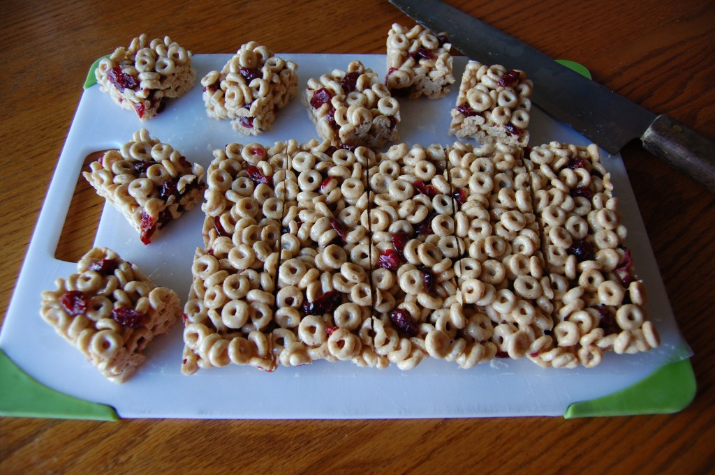 Cranberry Cereal Bars