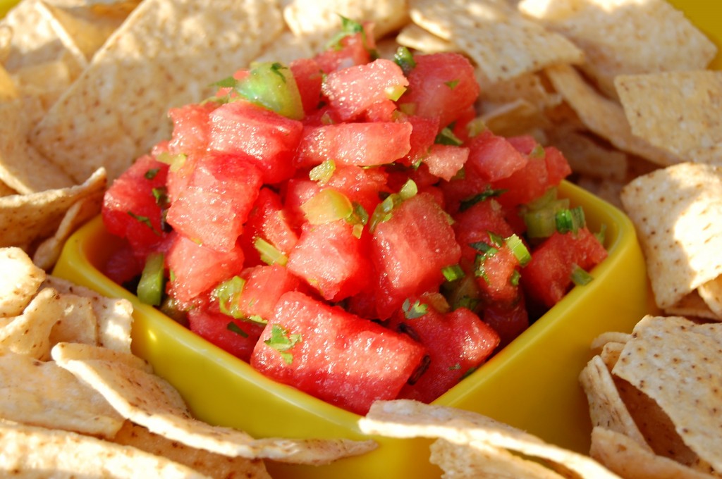 Fire & Ice Watermelon Salsa 