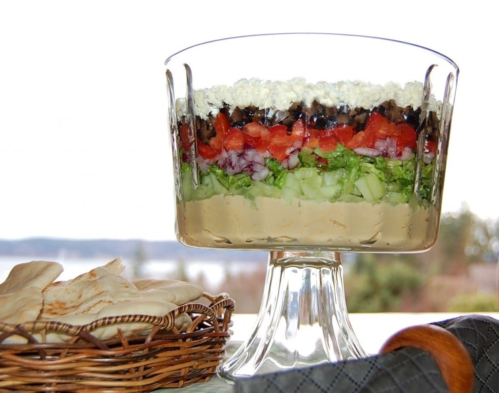 Layered Mediterranean Dip