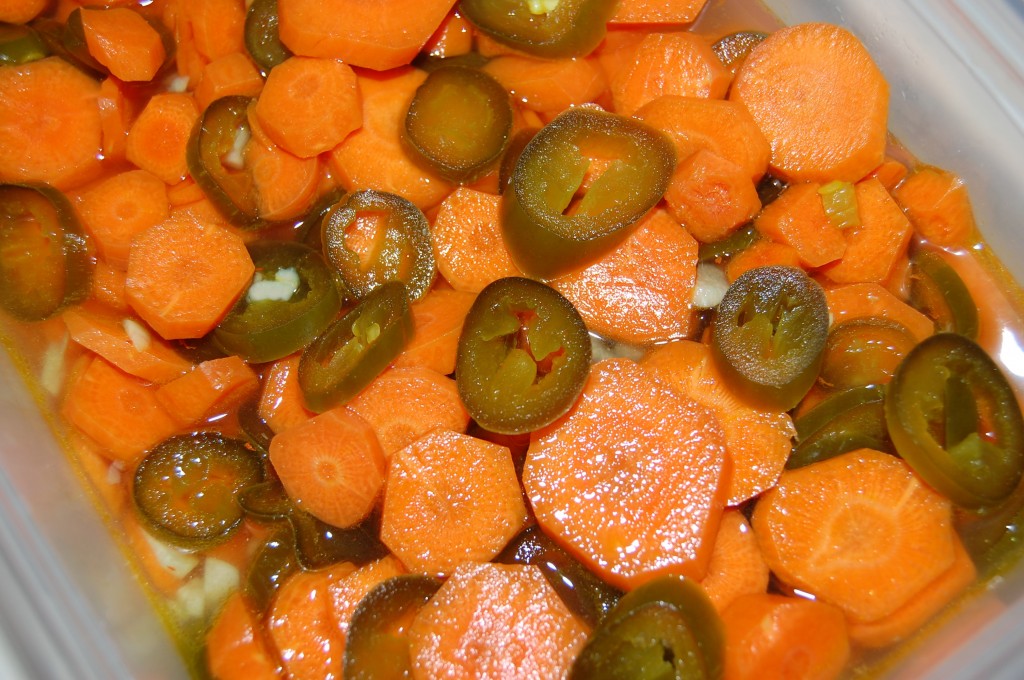 Spicy Pickled Carrot