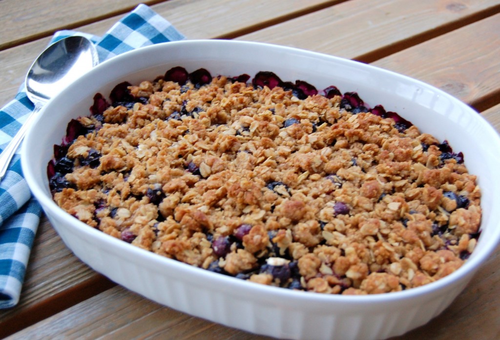 Blueberry Crisp 