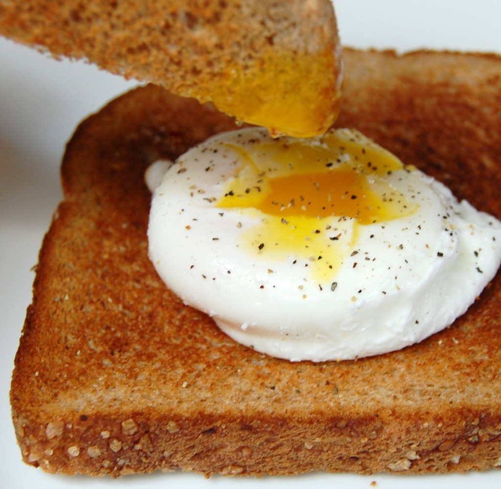 Poached Eggs on Toast 