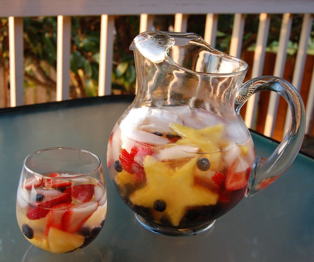 Red White & Blue Sangria