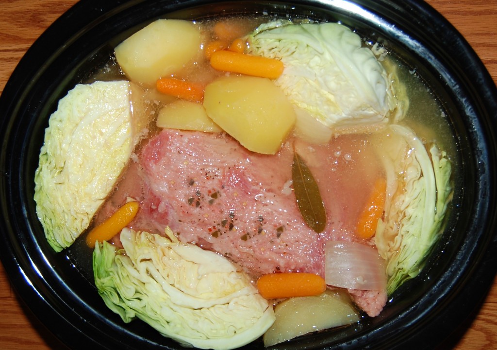 Slow Cooker Corned Beef and Cabbage