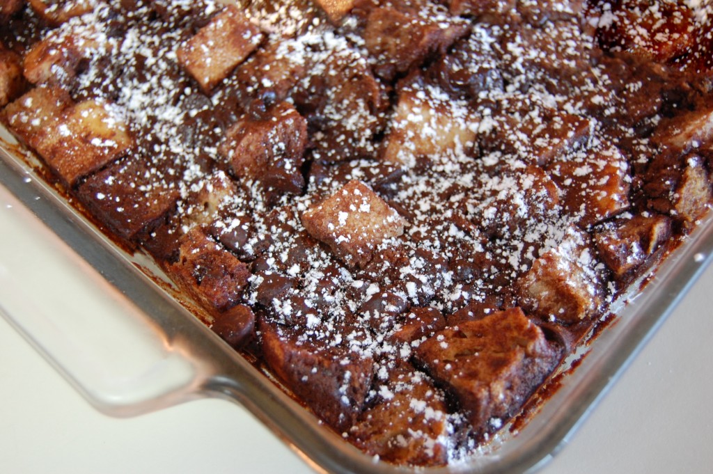 Chocolate Bread Pudding