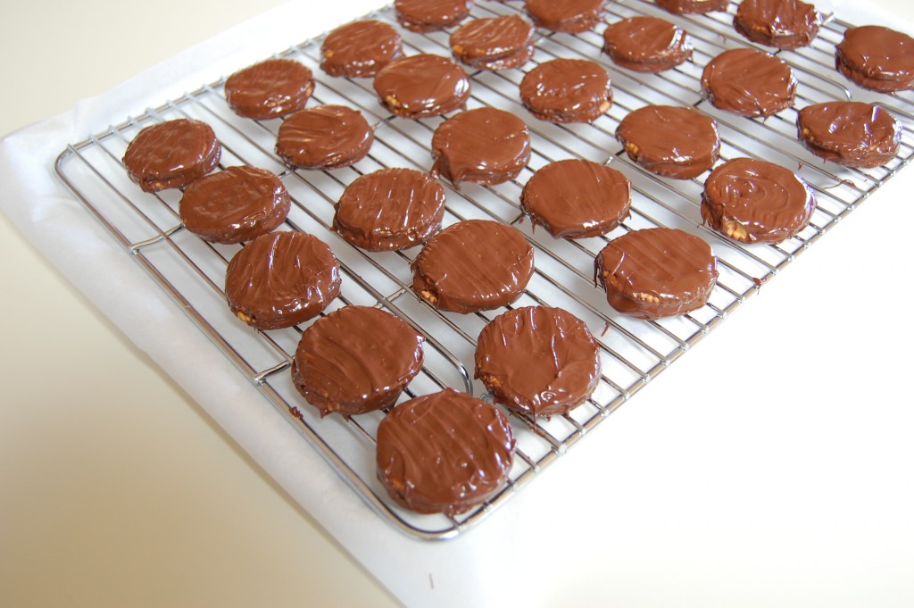 Ritz Peanut Butter Chocolate Cookies