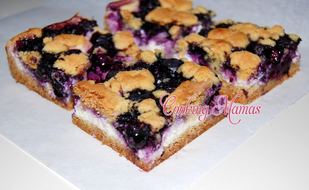 Lemon Blueberry Bars                 