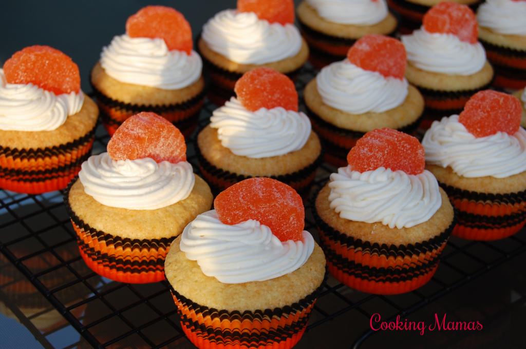 Orange Dreamsicle Cupcakes