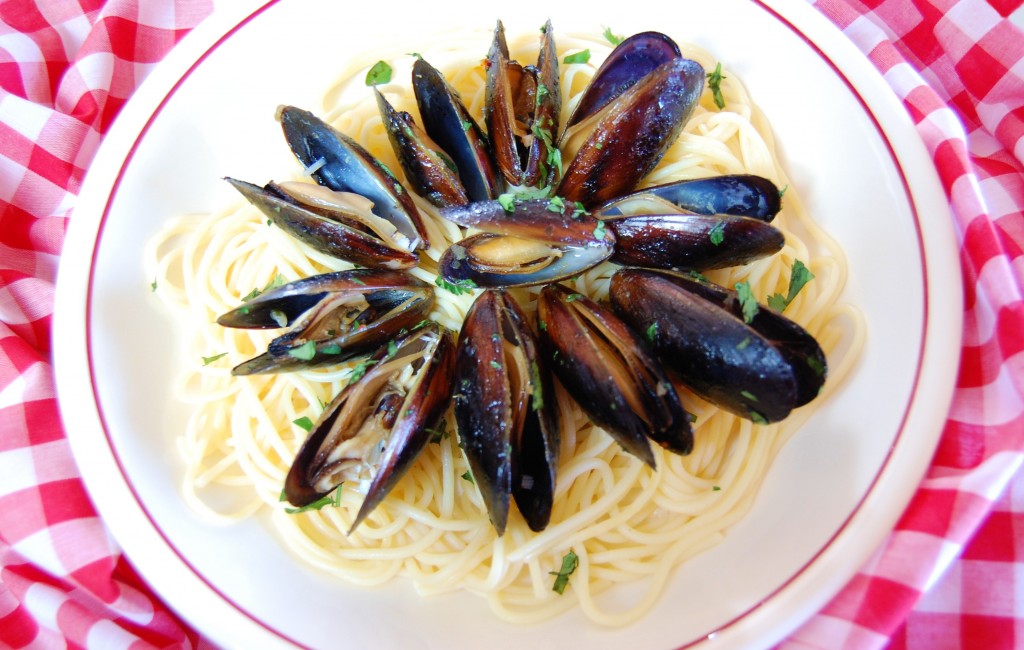 Spaghetti with Mussels