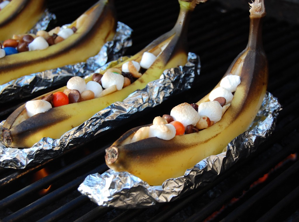 Grilled Banana Boats 
