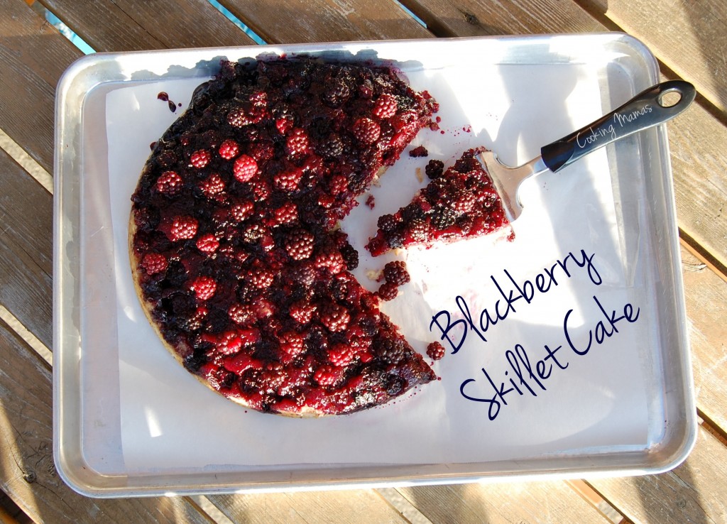 Blackberry Skillet Cake