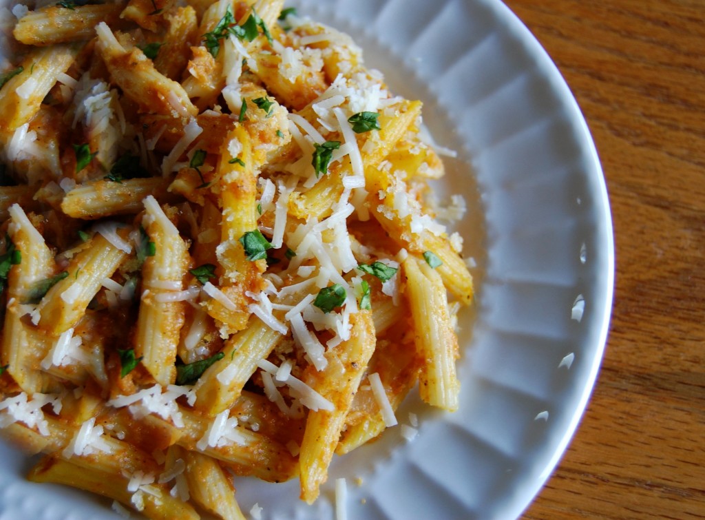 Pumpkin Pasta Bake