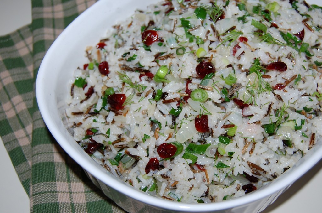 Wild Rice and Cranberry Dressing