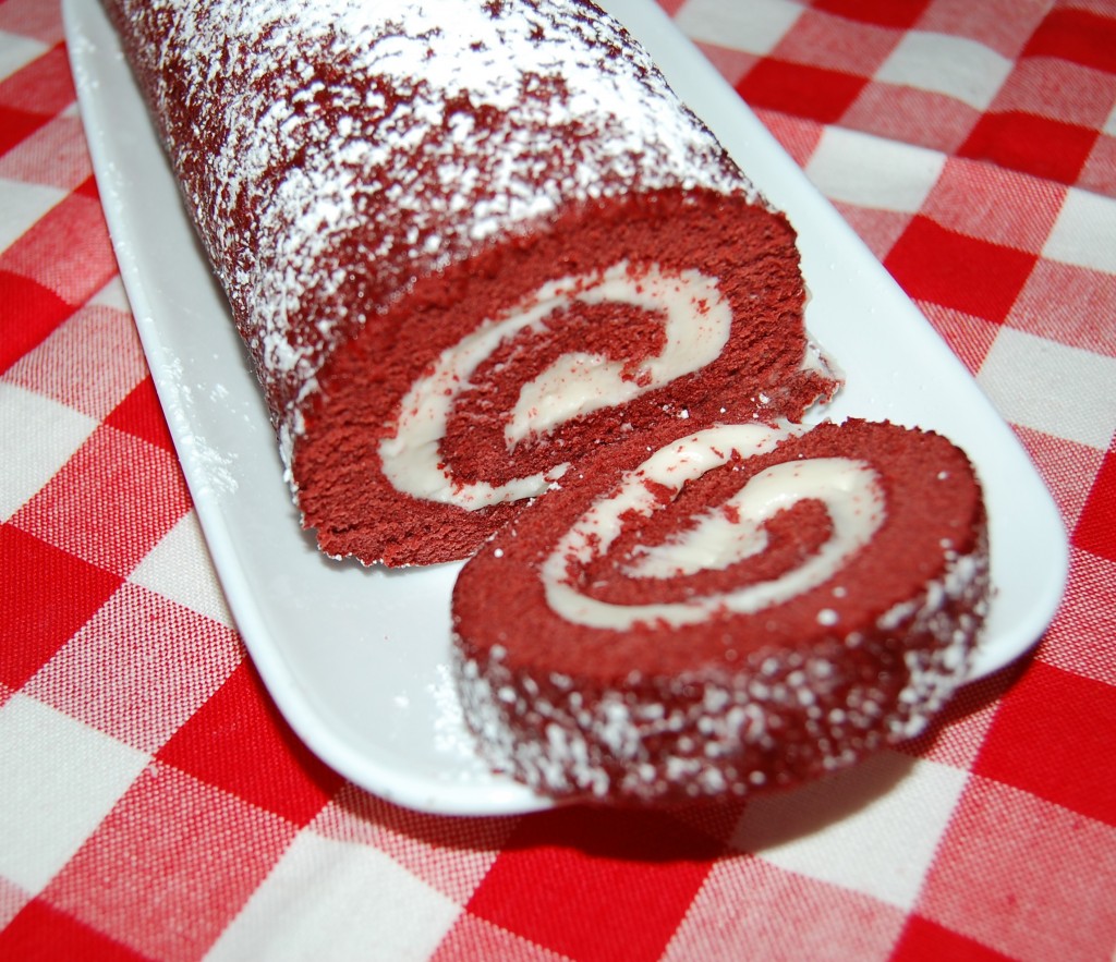 Red Velvet Cake Roll 