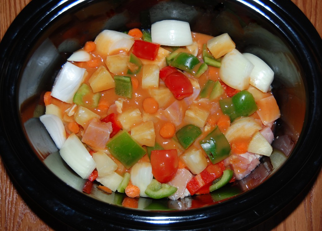 Slow Cooker Sweet and Sour Chicken 