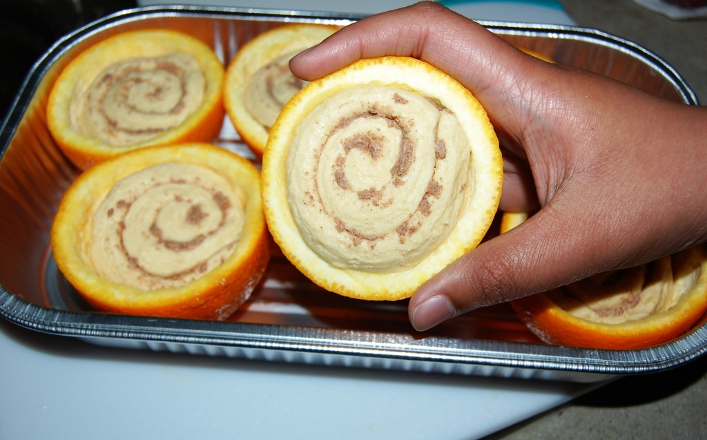 Campfire Orange Glazed Cinnamon Rolls