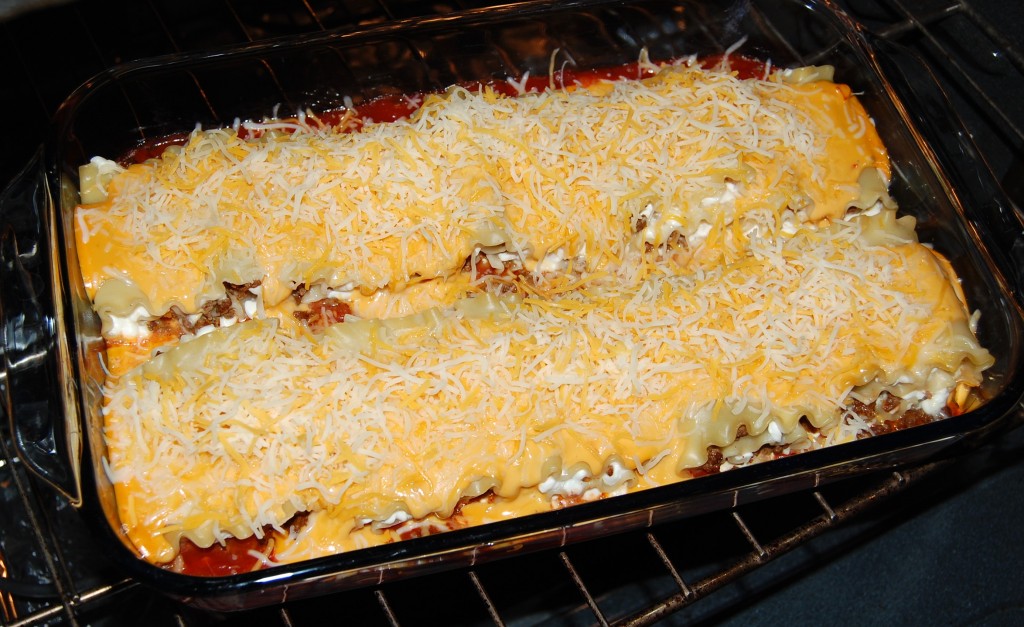 Mexican Lasagna Roll ups
