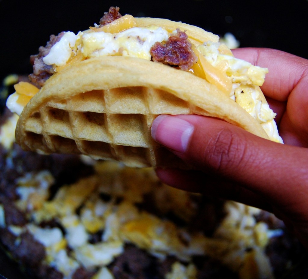 Waffle Tacos 