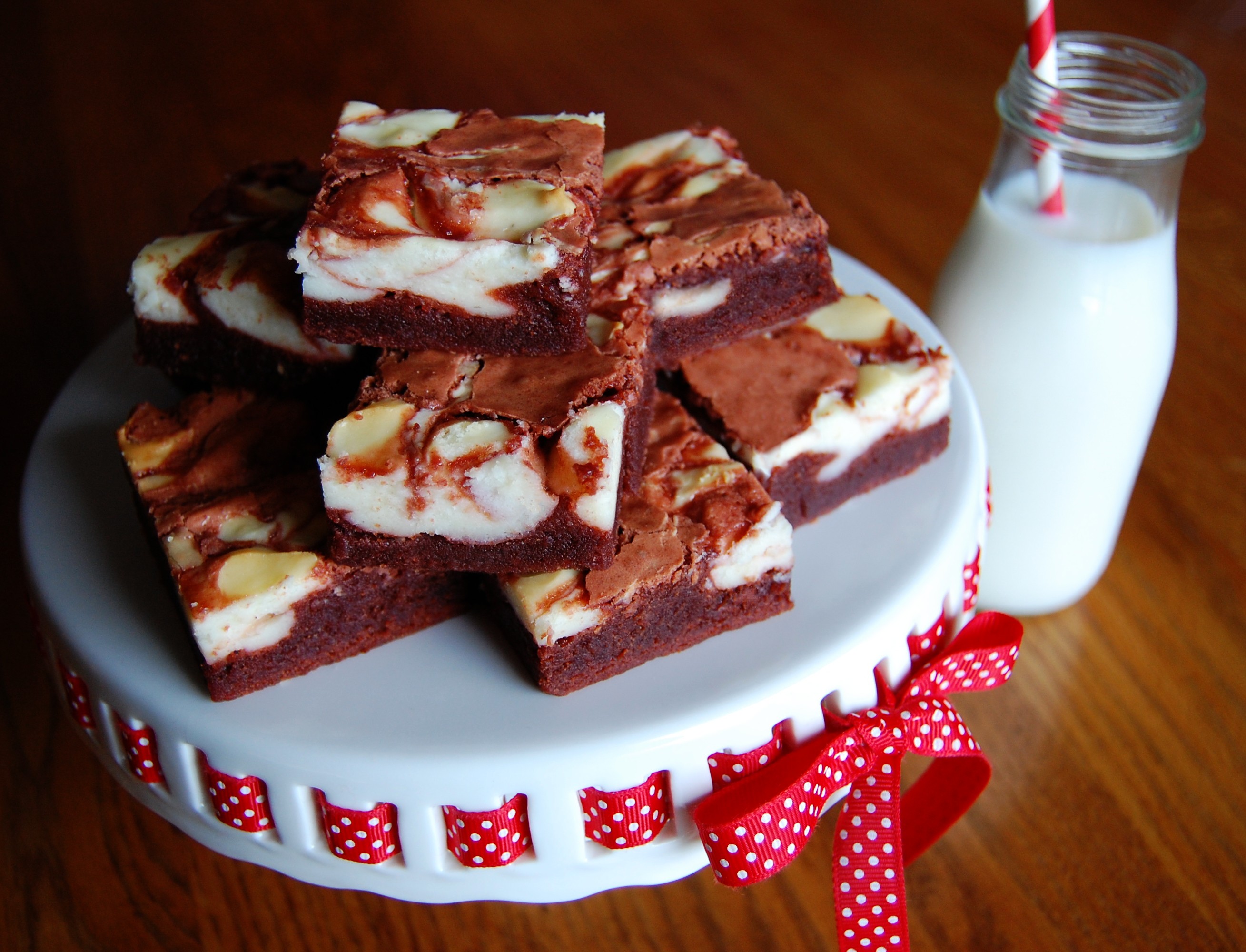 Red Velvet Cream Cheese Swirl Brownies Cooking Mamas