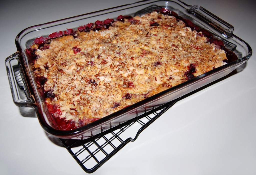 Blackberry Dump Cake