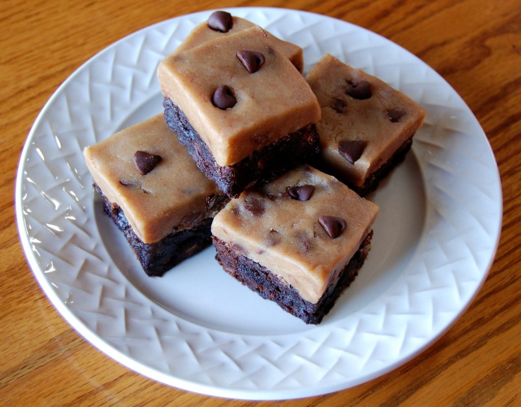 Chocolate Chip Cookie Dough Brownies 