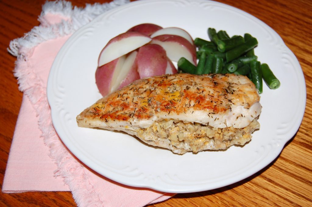 Apple Stuffed Chicken