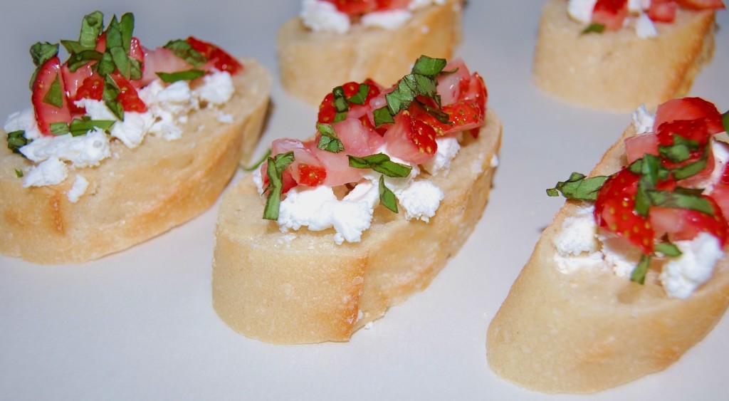 Strawberry Bruschetta