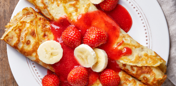 Strawberry Crêpes