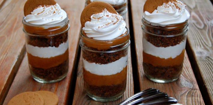 Pumpkin Gingerbread Trifle