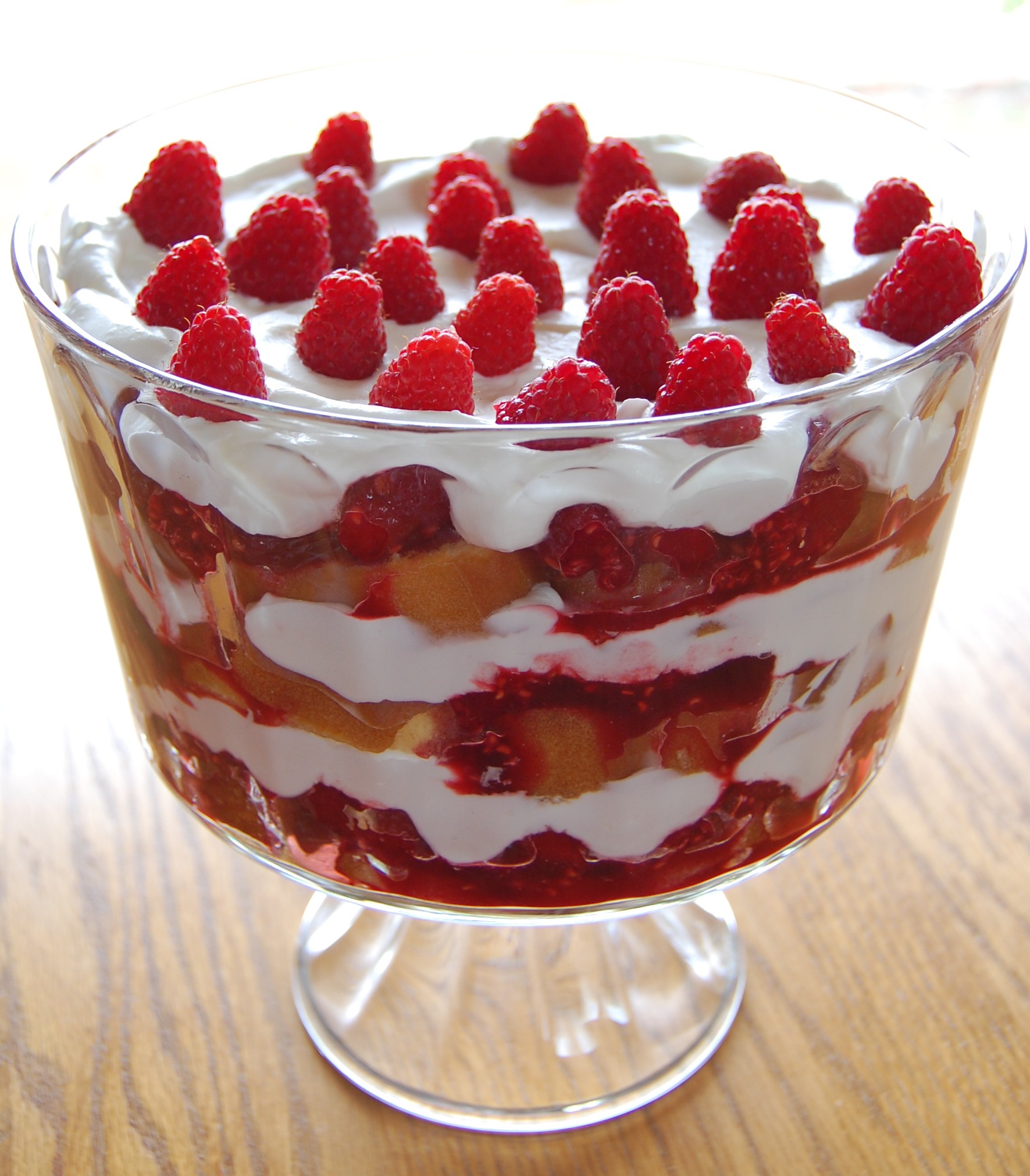 Raspberry Trifle Cooking Mamas