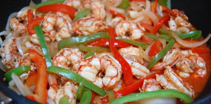 Shrimp Fajitas