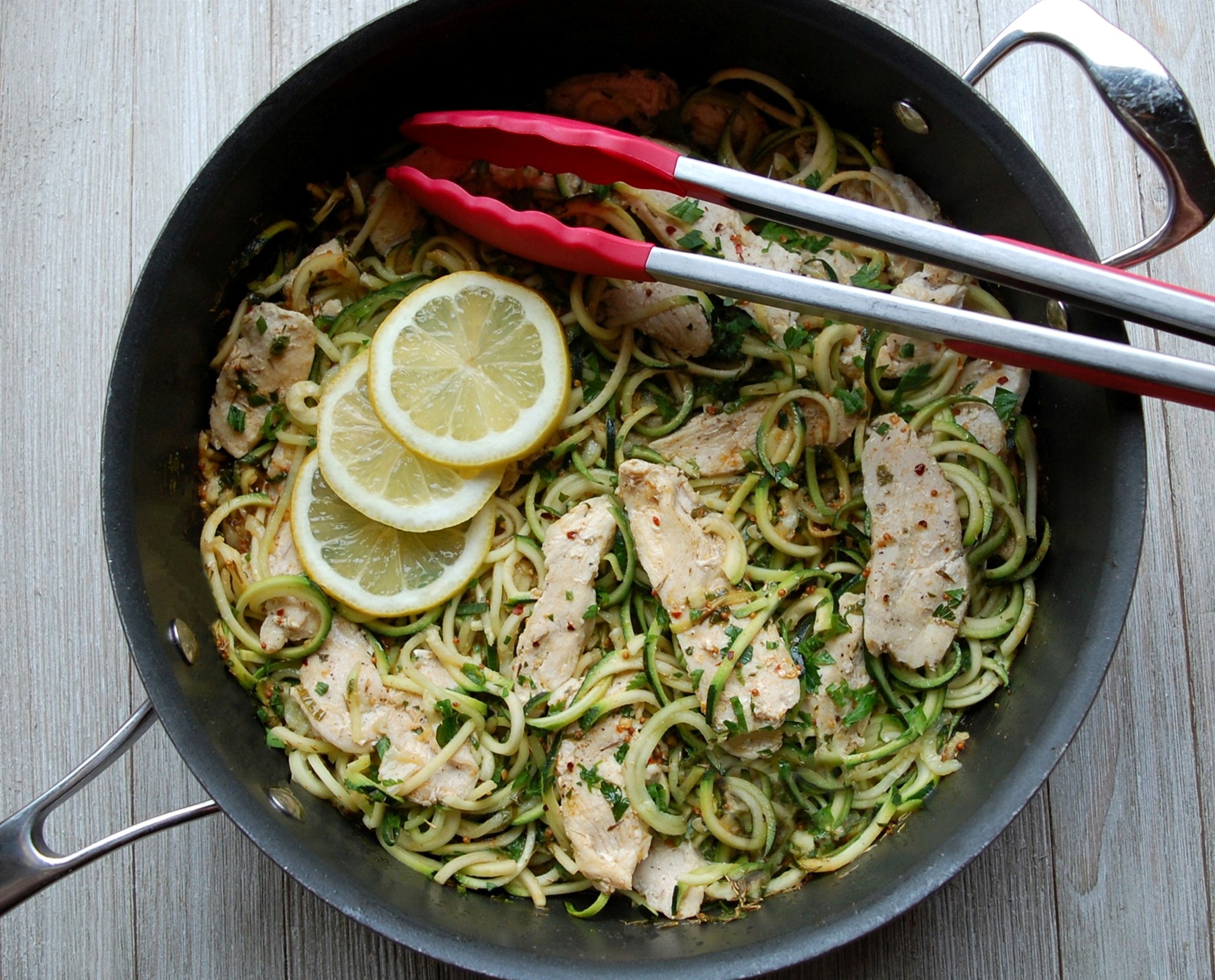 Zoodles with Butter, Garlic & Herbs, Recipe