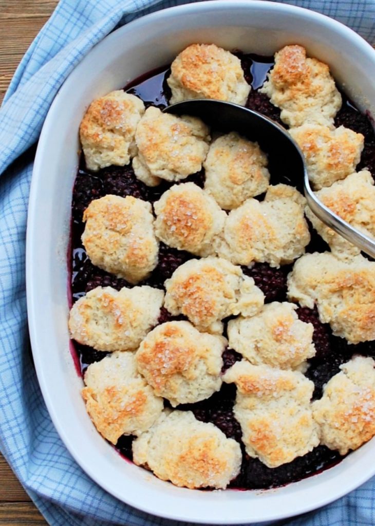 Blackberry Biscuit Cobbler | Cooking Mamas