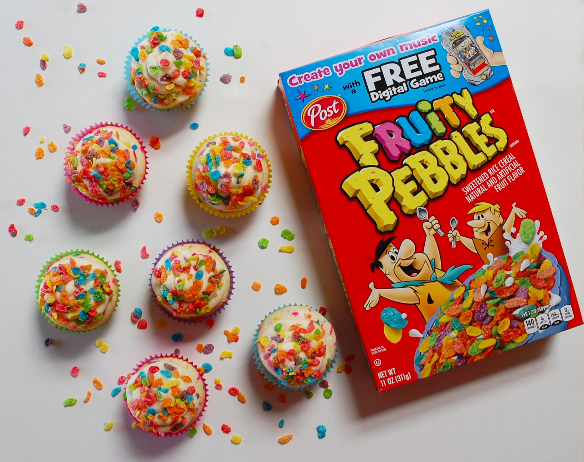 Fruity Pebbles Cupcakes Cooking Mamas