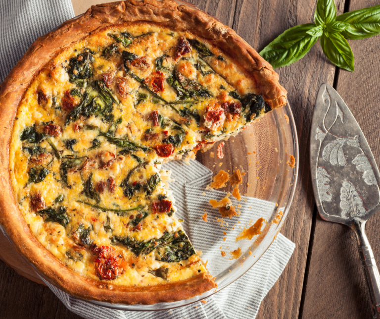 Mediterranean Quiche Cooking Mamas