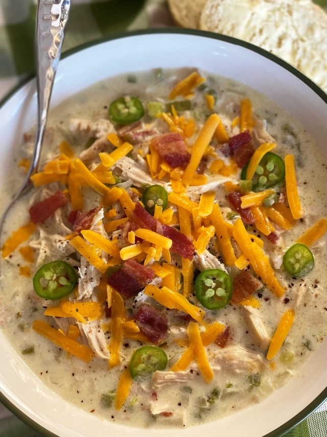 Jalapeno Popper Chicken Soup | Cooking Mamas