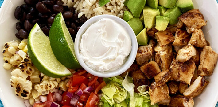 Chipotle Chicken and Rice Bowls