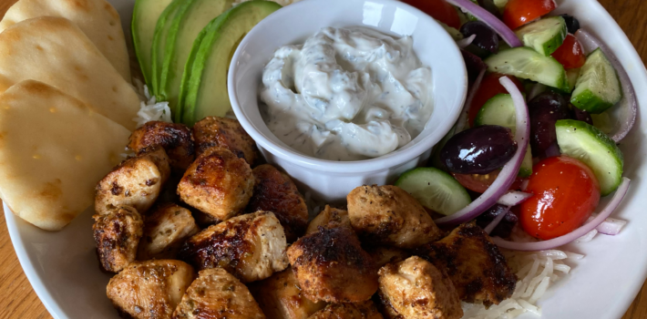 Greek Chicken Bowls